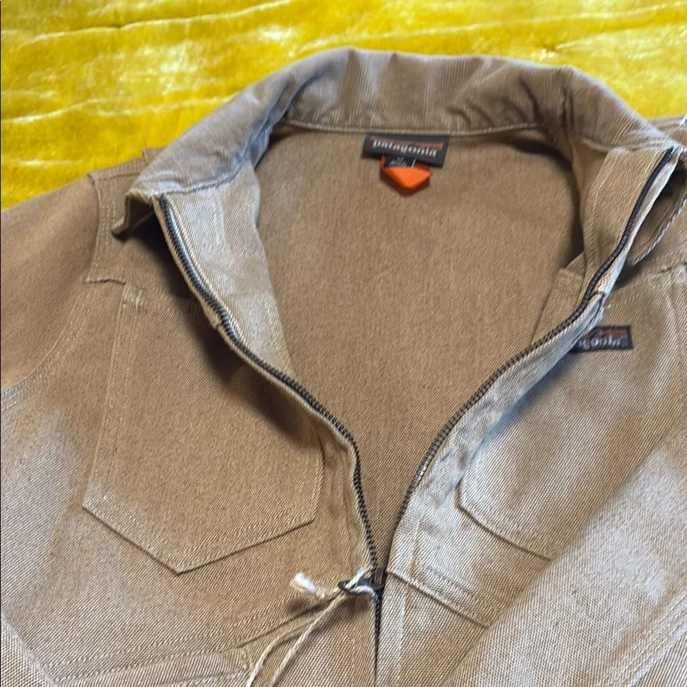 Patagonia Tan Lightweight Women’s Iron Forge Hemp Canvas Ranch Jacket - Picture 6 of 9
